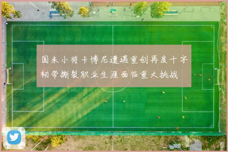 国米小将卡博尼遭遇重创再度十字韧带撕裂职业生涯面临重大挑战